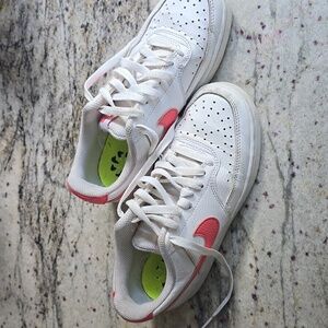 Nike White and Nike Womena 6‎ Sneakers